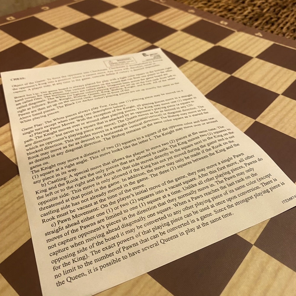 Chess Game - Picture 7 of 9